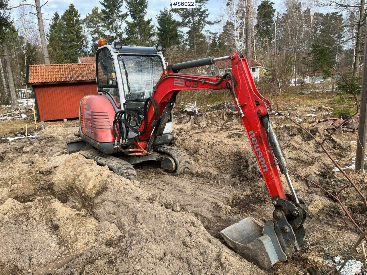 Neuson 2503 RD Mini Excavator - Bagger: das Bild 3 Neuson 2503 RD Mini Excavator - Bagger: das Bild 3