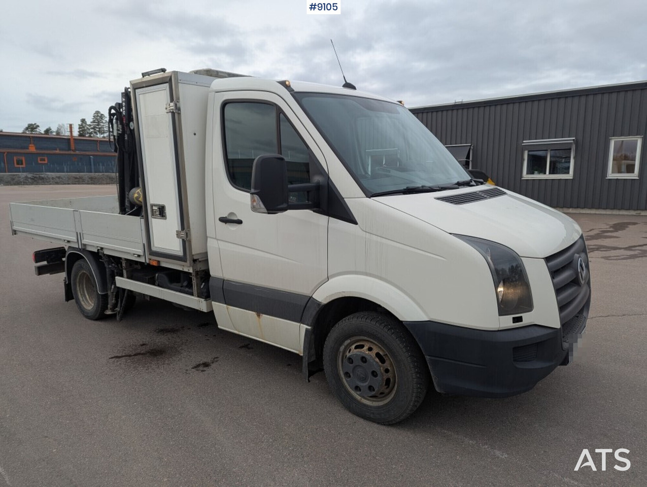 Pickup Crane Truck VW Crafter 50 2.5 TDI with HIAB crane (SEE VIDEO) - Autokran: das Bild 2 Pickup Crane Truck VW Crafter 50 2.5 TDI with HIAB crane (SEE VIDEO) - Autokran: das Bild 2