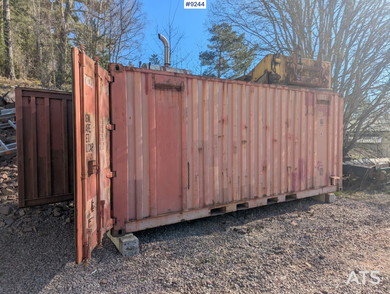 Power station in container, Scania engine and Hagglunds generator - Stromgenerator: das Bild 5 Power station in container, Scania engine and Hagglunds generator - Stromgenerator: das Bild 5