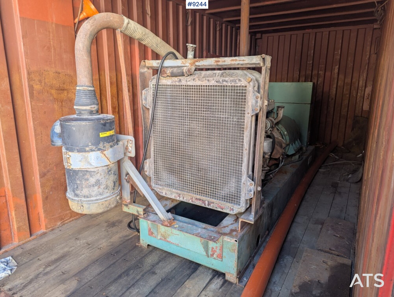 Power station in container, Scania engine and Hagglunds generator - Stromgenerator: das Bild 1 Power station in container, Scania engine and Hagglunds generator - Stromgenerator: das Bild 1