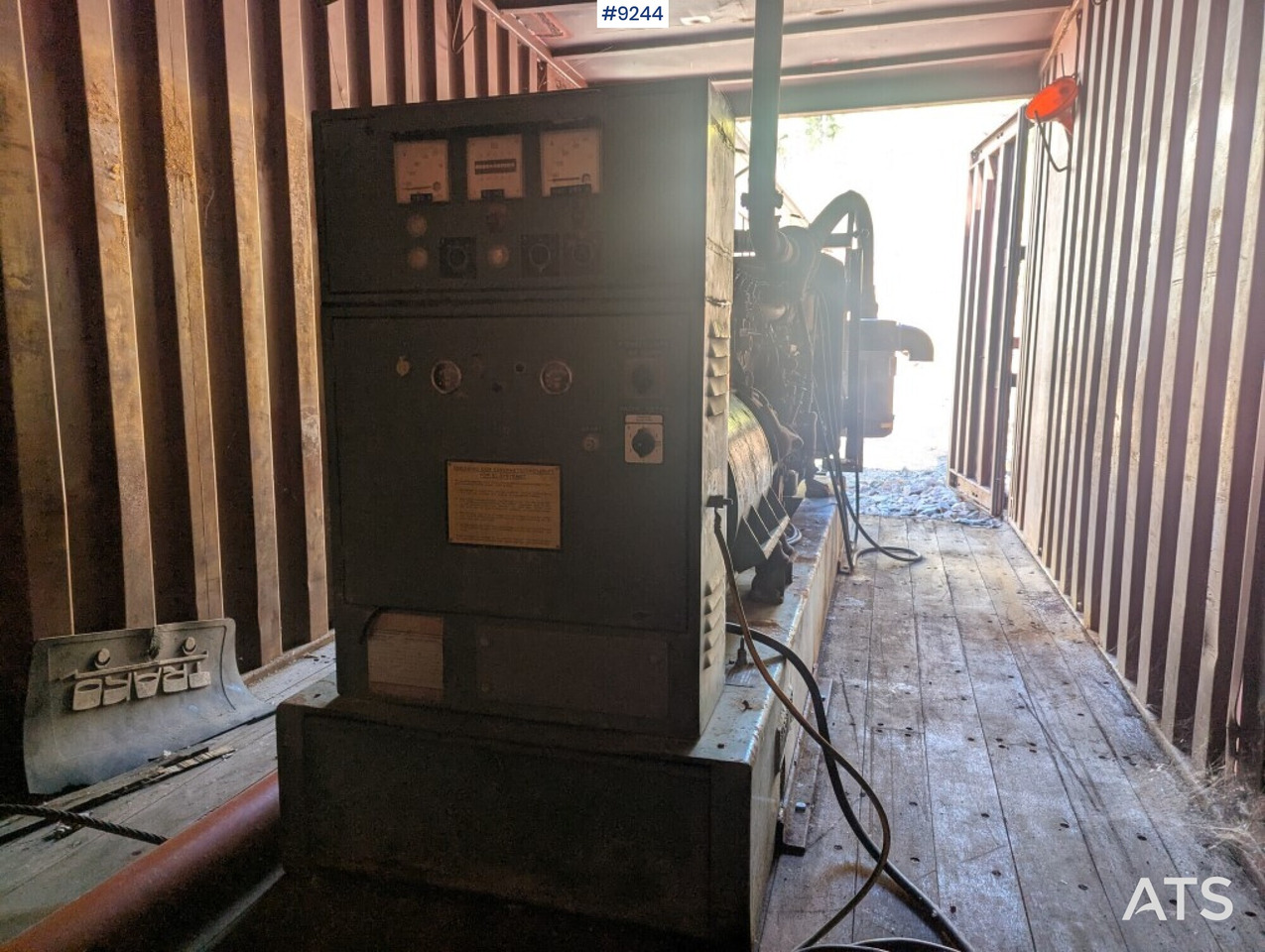 Power station in container, Scania engine and Hagglunds generator - Stromgenerator: das Bild 4 Power station in container, Scania engine and Hagglunds generator - Stromgenerator: das Bild 4