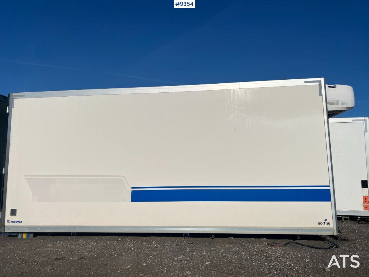 Kühlkofferaufbau Refrigerated trailer cabinets- KRONE: das Bild 6