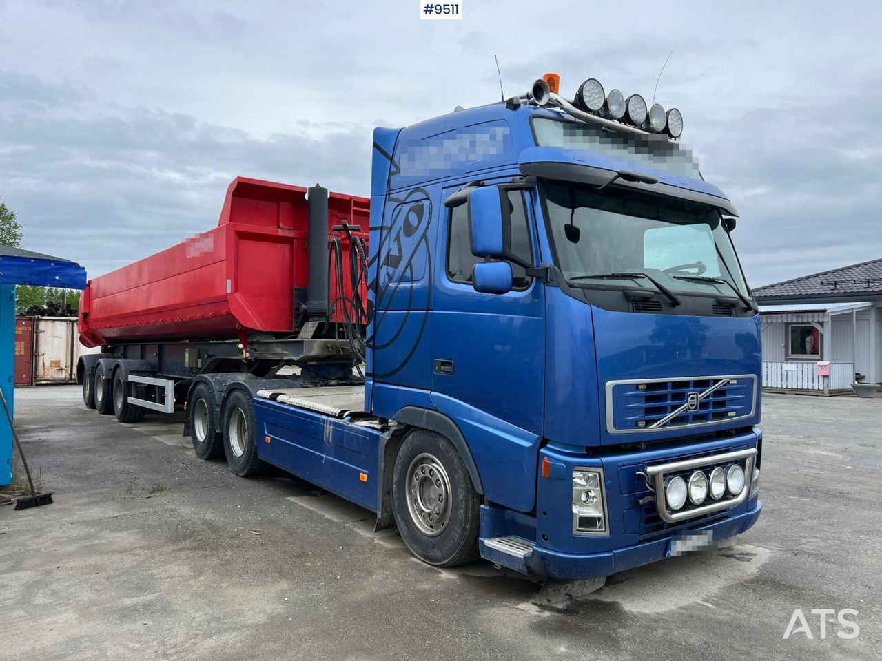 Volvo FH 480 Tractor unit with tipper trailer - Sattelzugmaschine, Kipper Anhänger: das Bild 2 Volvo FH 480 Tractor unit with tipper trailer - Sattelzugmaschine, Kipper Anhänger: das Bild 2