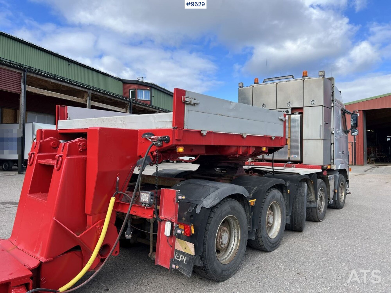 Volvo FH16 5-axle tractor unit, GOLDHOFER STZ-VL 4-41/80 trailer - Sattelzugmaschine, Tieflader Auflieger: das Bild 4 Volvo FH16 5-axle tractor unit, GOLDHOFER STZ-VL 4-41/80 trailer - Sattelzugmaschine, Tieflader Auflieger: das Bild 4