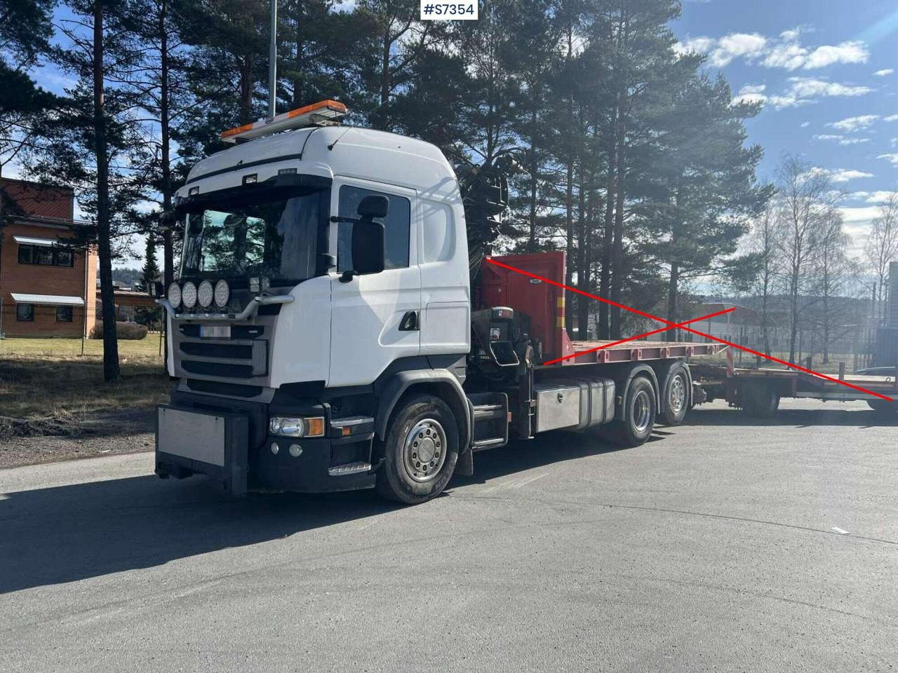Scania R410 LB 6x2 Crane truck with Hiab crane and multilift axle - Abrollkipper, Autokran: das Bild 1 Scania R410 LB 6x2 Crane truck with Hiab crane and multilift axle - Abrollkipper, Autokran: das Bild 1