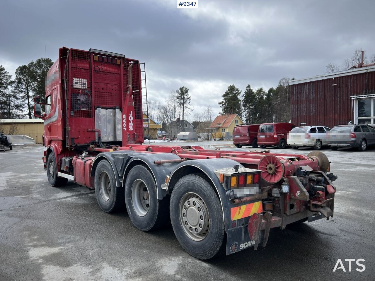 Scania R500 Tridem Hooklift (VIDEO) - Abrollkipper: das Bild 4 Scania R500 Tridem Hooklift (VIDEO) - Abrollkipper: das Bild 4