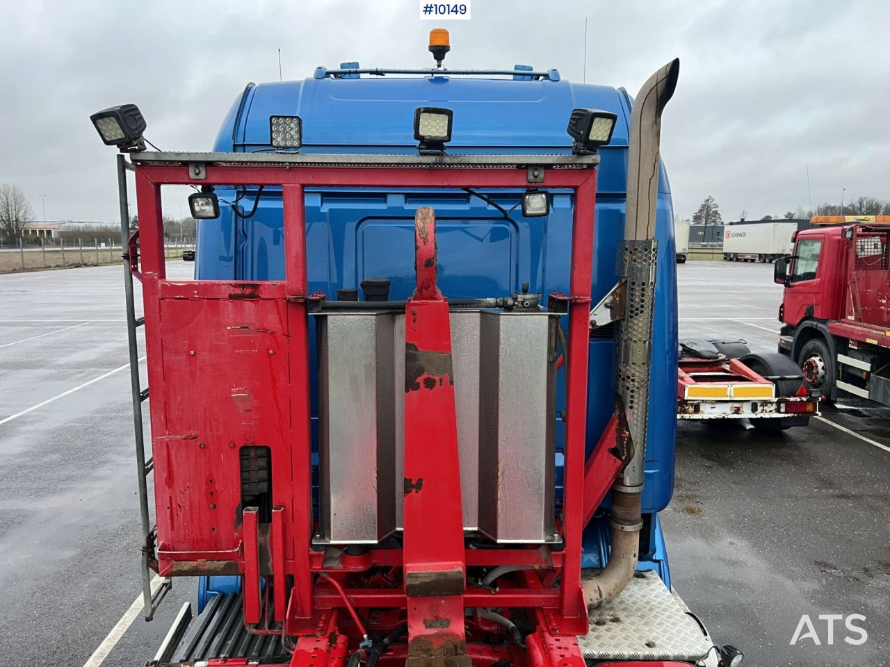 Abrollkipper Scania R560 Tridem Hooklift Truck: das Bild 32