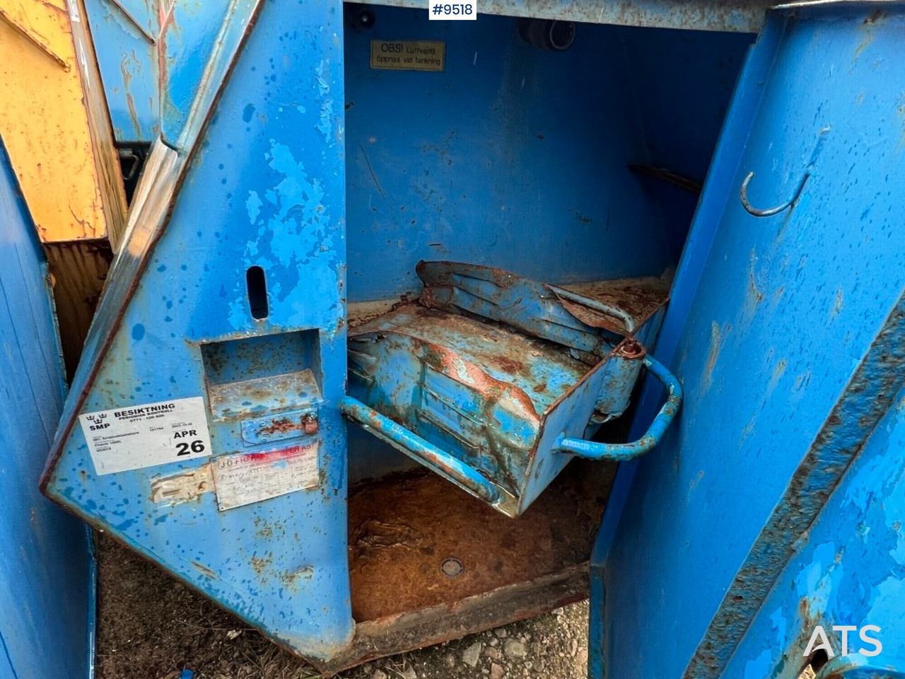 Tank diesel - 1,5 cubic - J-O Fherm dumper - Lagertank: das Bild 5 Tank diesel - 1,5 cubic - J-O Fherm dumper - Lagertank: das Bild 5