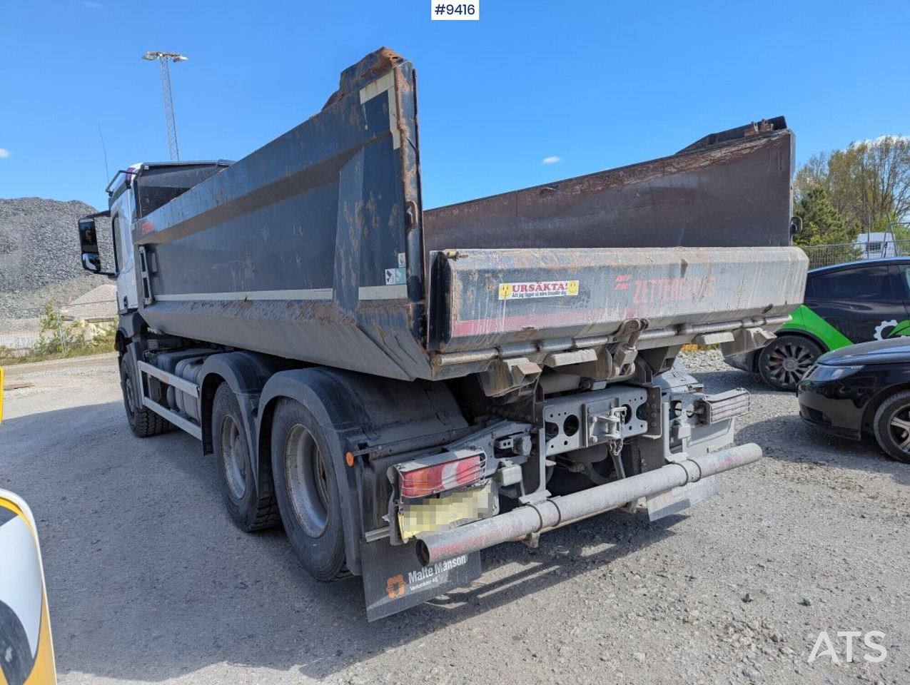 Tipper Truck Mercedes-Benz Arocs 6X2 - Kipper: das Bild 3 Tipper Truck Mercedes-Benz Arocs 6X2 - Kipper: das Bild 3