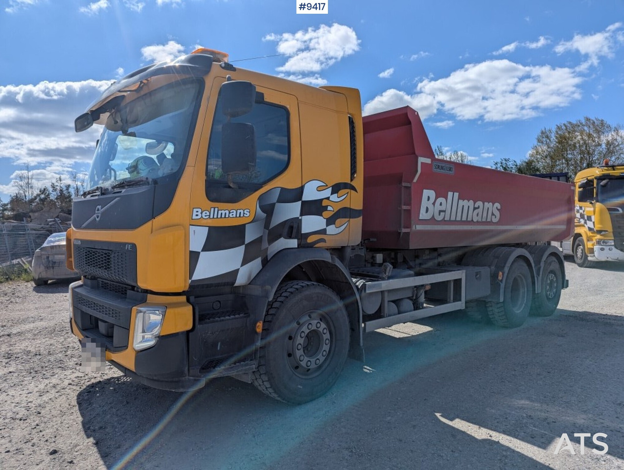 Tipper Truck Volvo FE 6X2 - Kipper: das Bild 1 Tipper Truck Volvo FE 6X2 - Kipper: das Bild 1