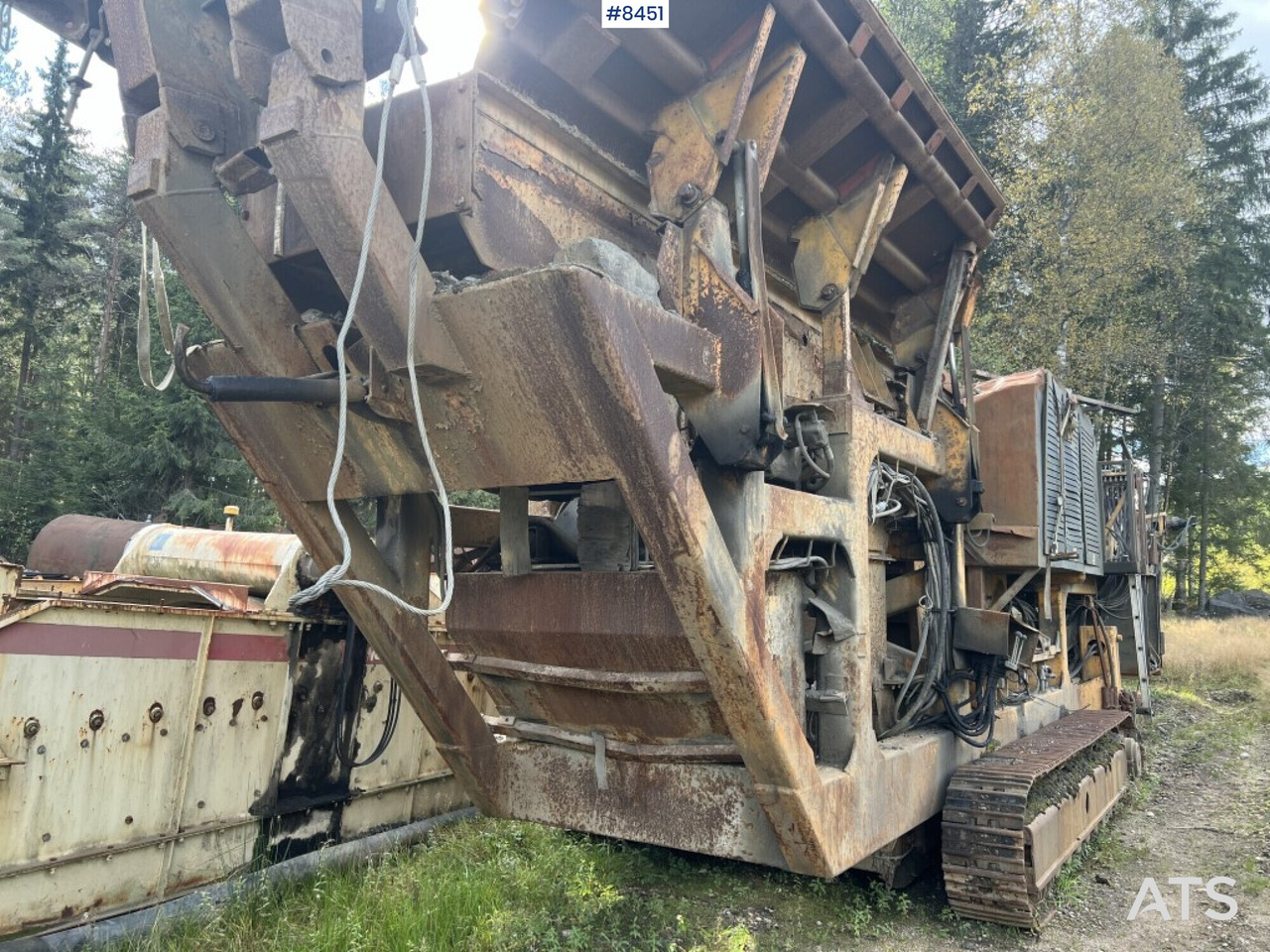 Track Crusher, Tesab, Type:10585 - Brecher: das Bild 1 Track Crusher, Tesab, Type:10585 - Brecher: das Bild 1