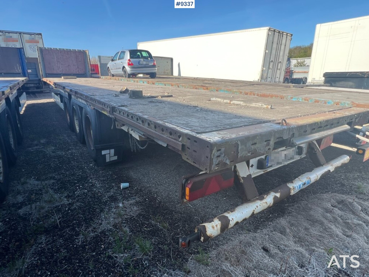 Trailer - KRONE SD PROFI-LINER - Pritschenauflieger/ Plattformauflieger: das Bild 2 Trailer - KRONE SD PROFI-LINER - Pritschenauflieger/ Plattformauflieger: das Bild 2
