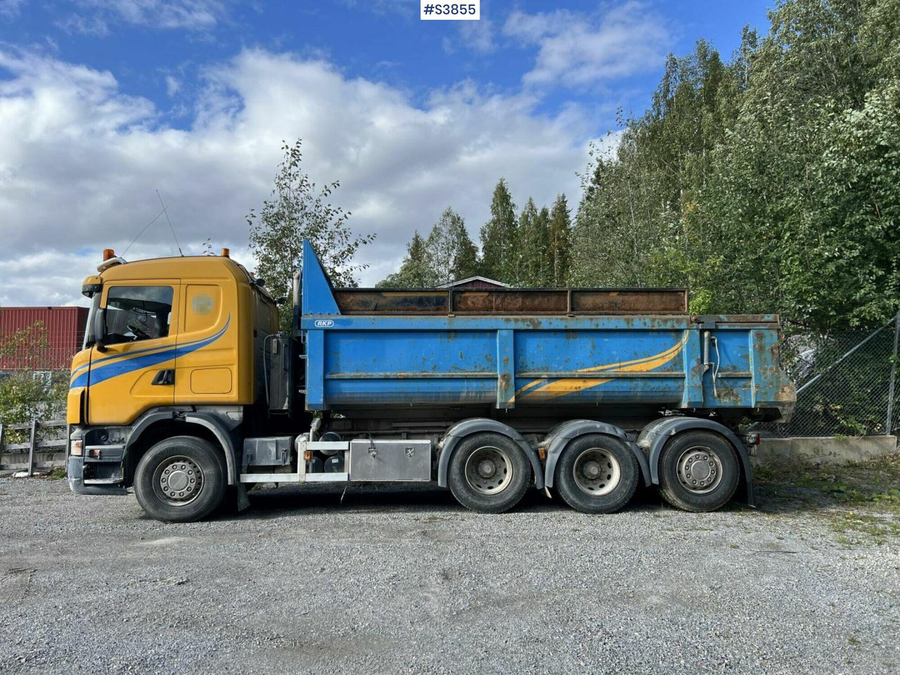 Kipper Tridem Truck Scania R500 with Trailer EURO 6  (SEE VIDEO): das Bild 12