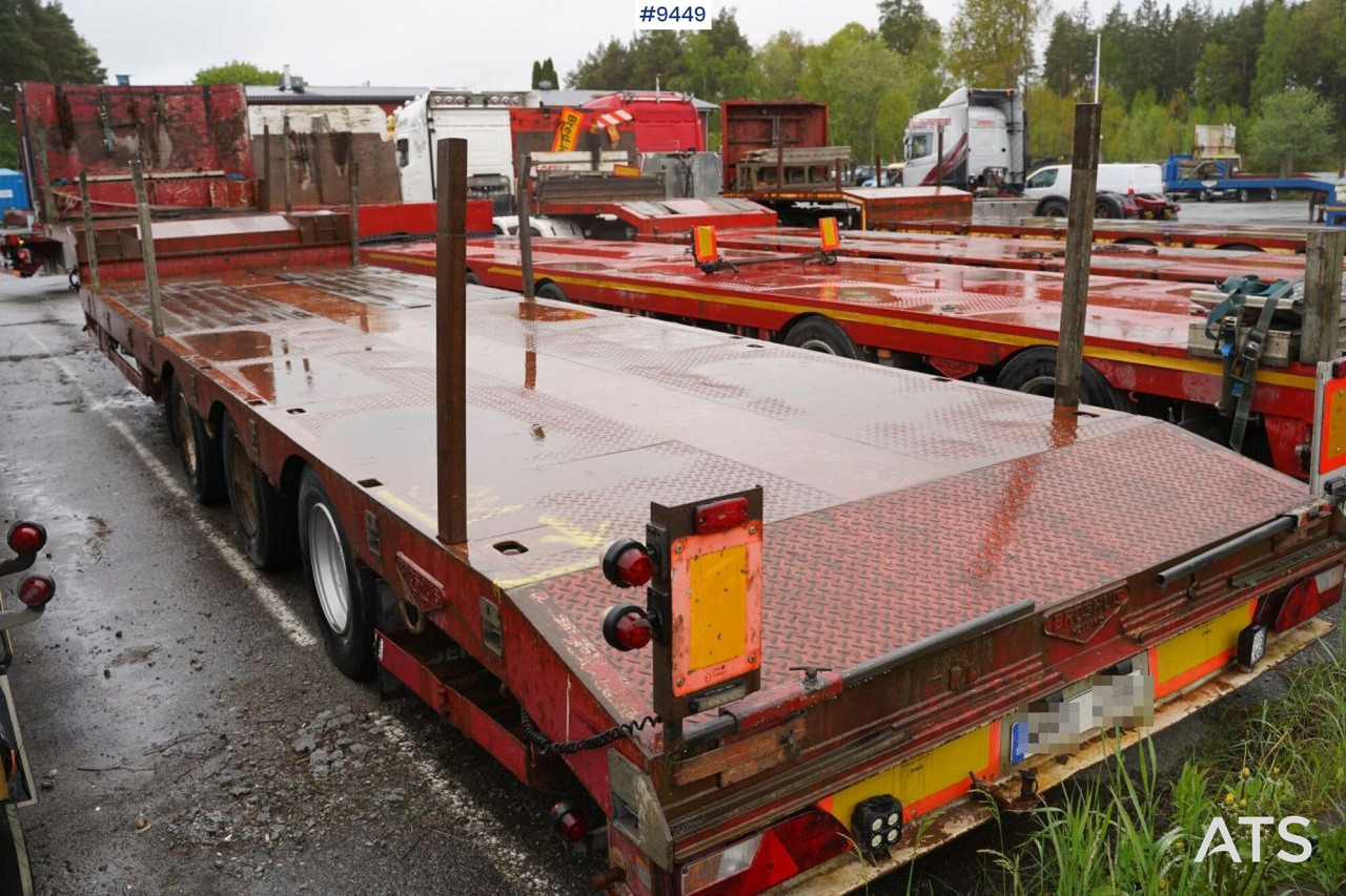 Trombon trailer BROSHUIS E-2190/27 - Tieflader Anhänger: das Bild 2 Trombon trailer BROSHUIS E-2190/27 - Tieflader Anhänger: das Bild 2