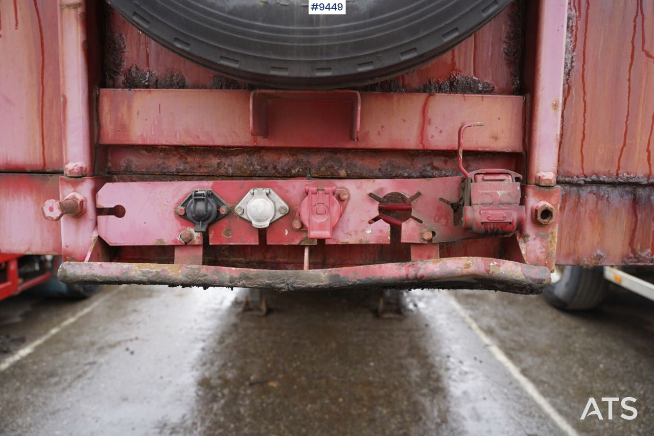 Trombon trailer BROSHUIS E-2190/27 - Tieflader Anhänger: das Bild 5 Trombon trailer BROSHUIS E-2190/27 - Tieflader Anhänger: das Bild 5