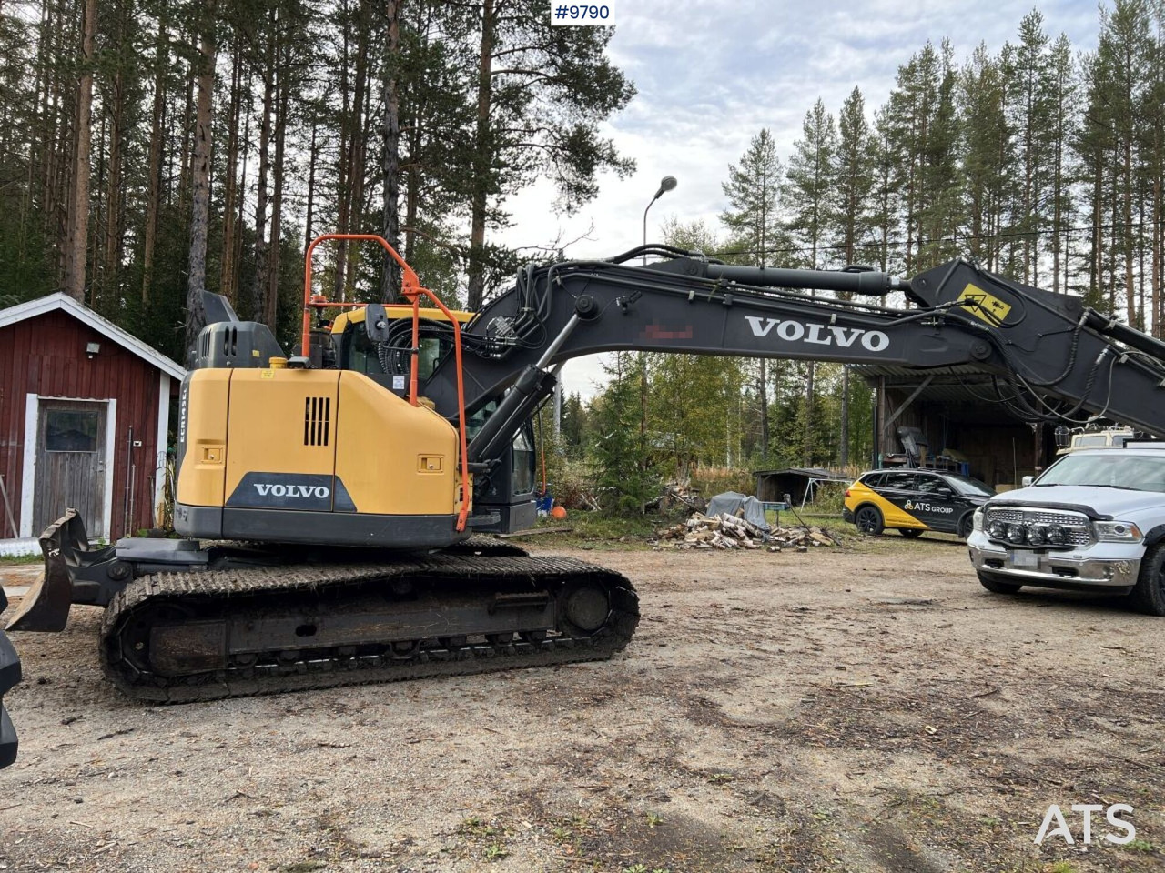 VOLVO ECR145 EL Excavator with attachments - Kettenbagger: das Bild 4 VOLVO ECR145 EL Excavator with attachments - Kettenbagger: das Bild 4