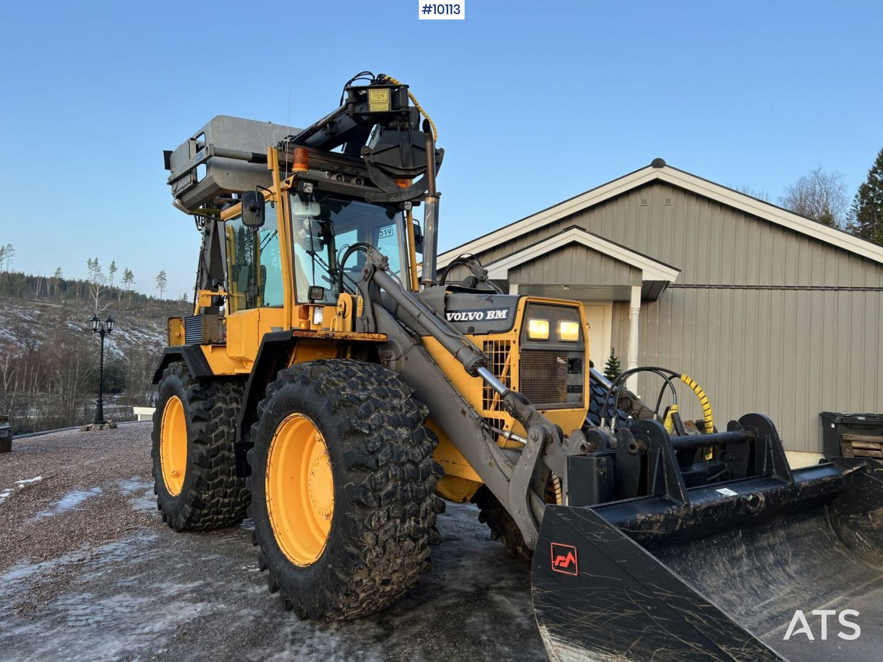 Volvo BM EL70C Line-equipped backhoe loader (VIDEO) - Baggerlader: das Bild 3 Volvo BM EL70C Line-equipped backhoe loader (VIDEO) - Baggerlader: das Bild 3