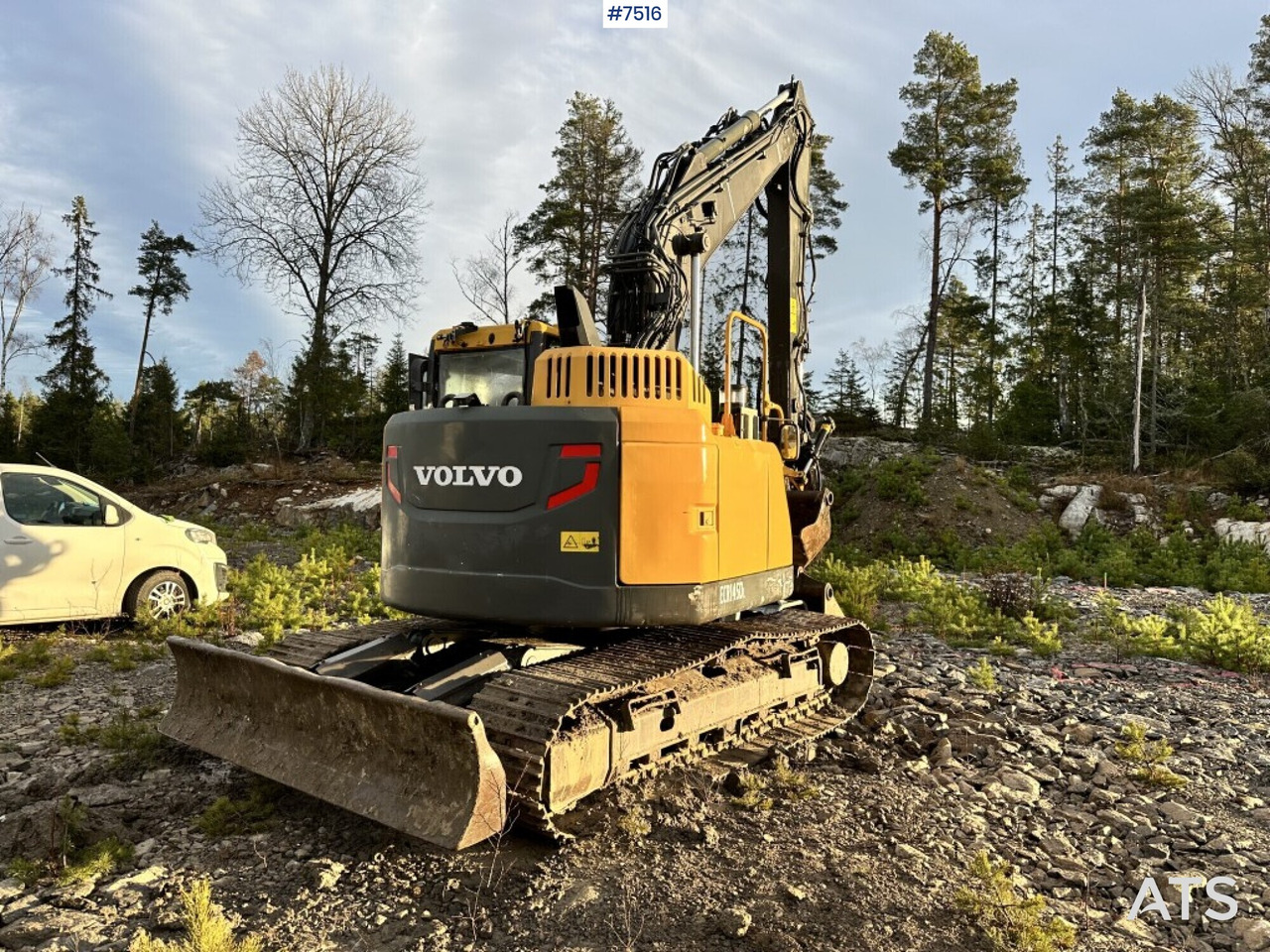 Volvo ECR145DL Crawler excavator with rotor and buckets - Kettenbagger: das Bild 4 Volvo ECR145DL Crawler excavator with rotor and buckets - Kettenbagger: das Bild 4