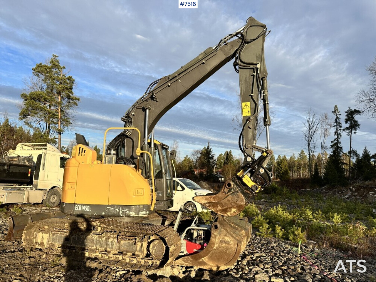 Volvo ECR145DL Crawler excavator with rotor and buckets - Kettenbagger: das Bild 1 Volvo ECR145DL Crawler excavator with rotor and buckets - Kettenbagger: das Bild 1