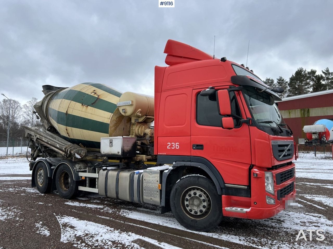 Volvo FM 6X2 Quick lock with concrete rotator (VIDEO) - Fahrmischer: das Bild 2 Volvo FM 6X2 Quick lock with concrete rotator (VIDEO) - Fahrmischer: das Bild 2