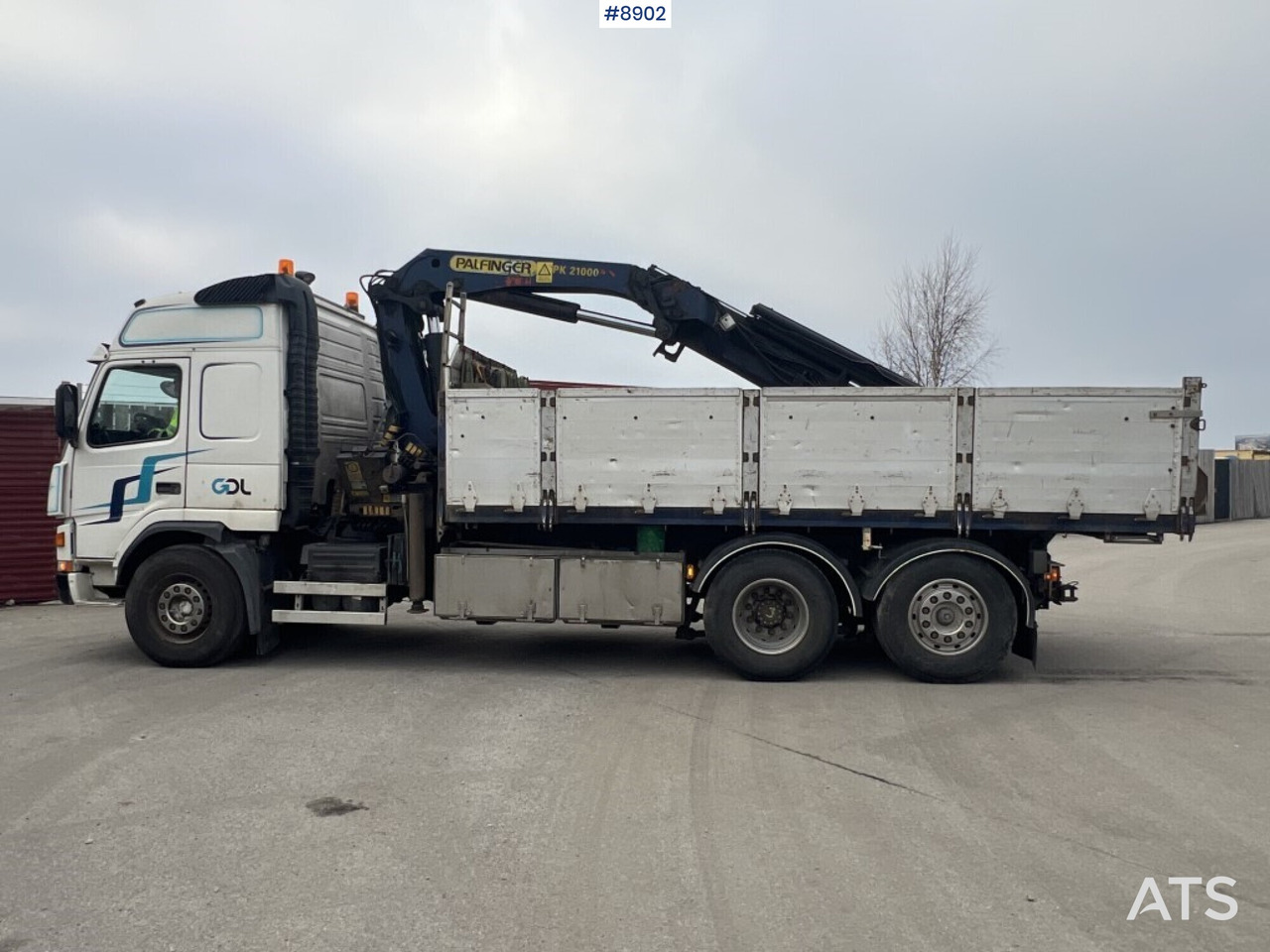 Volvo FM7 6*2 crane truck (VIDEO) - Autokran: das Bild 4 Volvo FM7 6*2 crane truck (VIDEO) - Autokran: das Bild 4