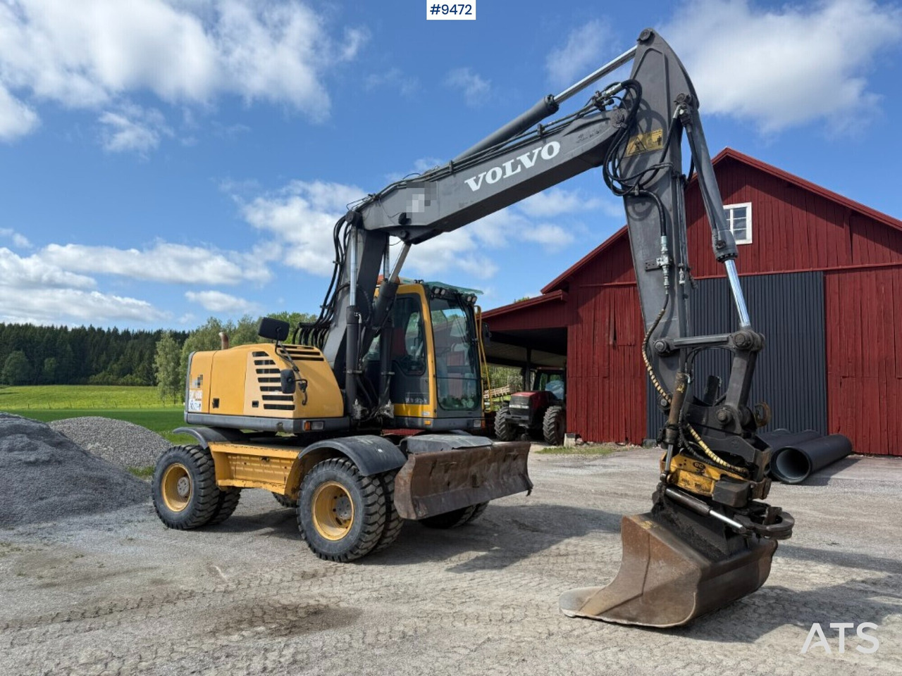 Wheel excavator Volvo EW160B, Tiltrotator - Mobilbagger: das Bild 1 Wheel excavator Volvo EW160B, Tiltrotator - Mobilbagger: das Bild 1