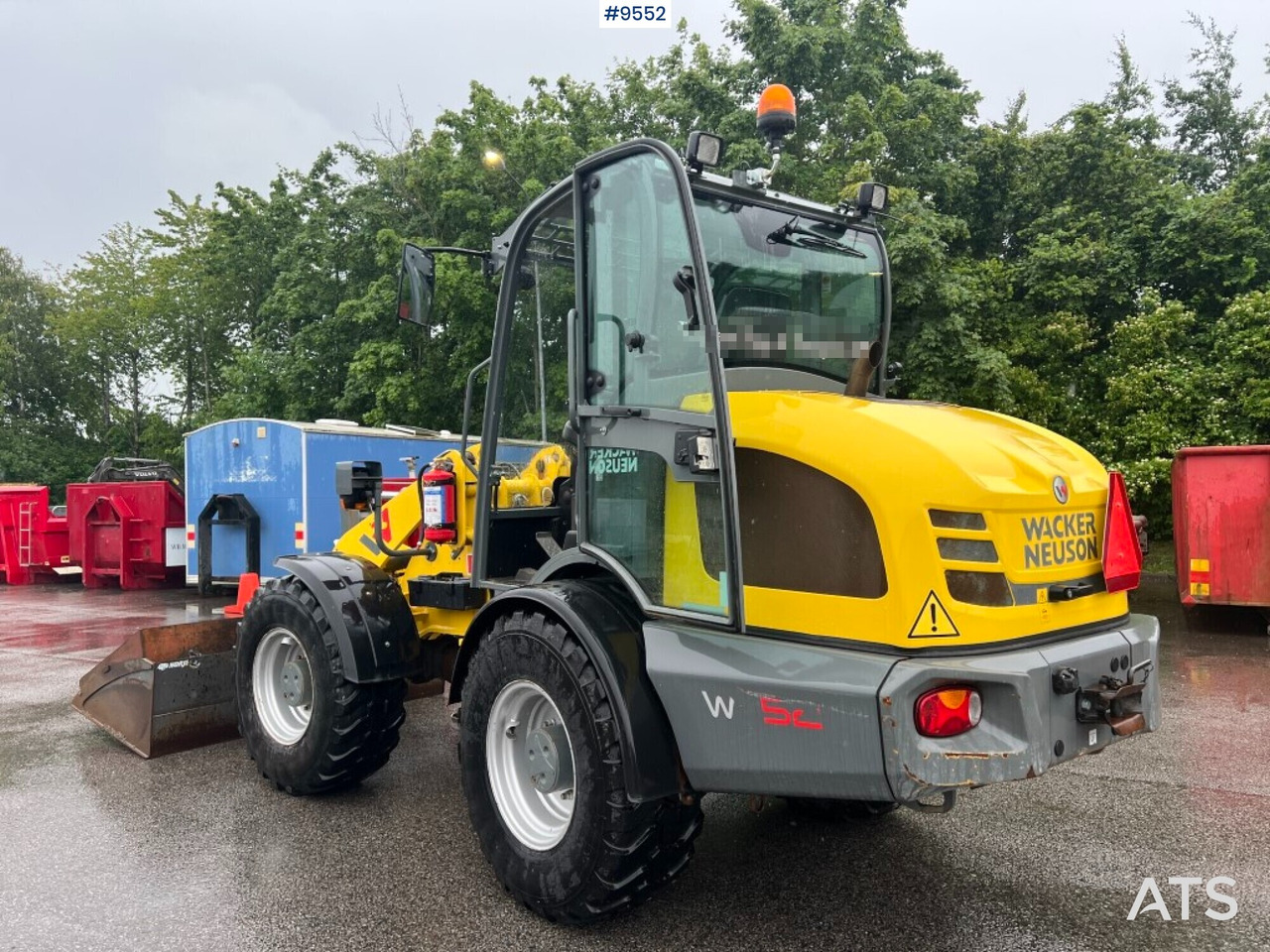 Wheel loader Wacker Neuson WL52 gears and tool stand - Radlader: das Bild 4 Wheel loader Wacker Neuson WL52 gears and tool stand - Radlader: das Bild 4