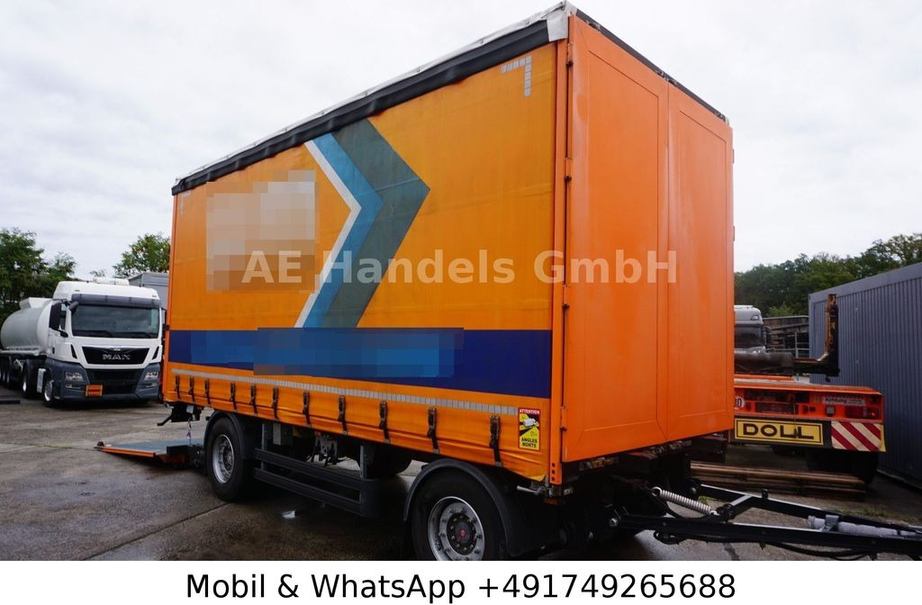 Berger ANH 18 Durchlader Drehschemel *LBW-3To. - Planenanhänger: das Bild 1 Berger ANH 18 Durchlader Drehschemel *LBW-3To. - Planenanhänger: das Bild 1