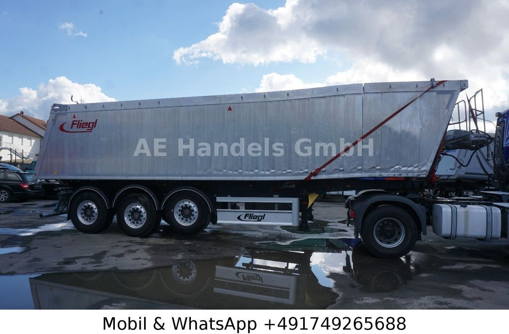 Fliegl DHKA 390 Alu *40m³/1.Liftachse/Alcoa/Podest - Kipper Auflieger: das Bild 2 Fliegl DHKA 390 Alu *40m³/1.Liftachse/Alcoa/Podest - Kipper Auflieger: das Bild 2