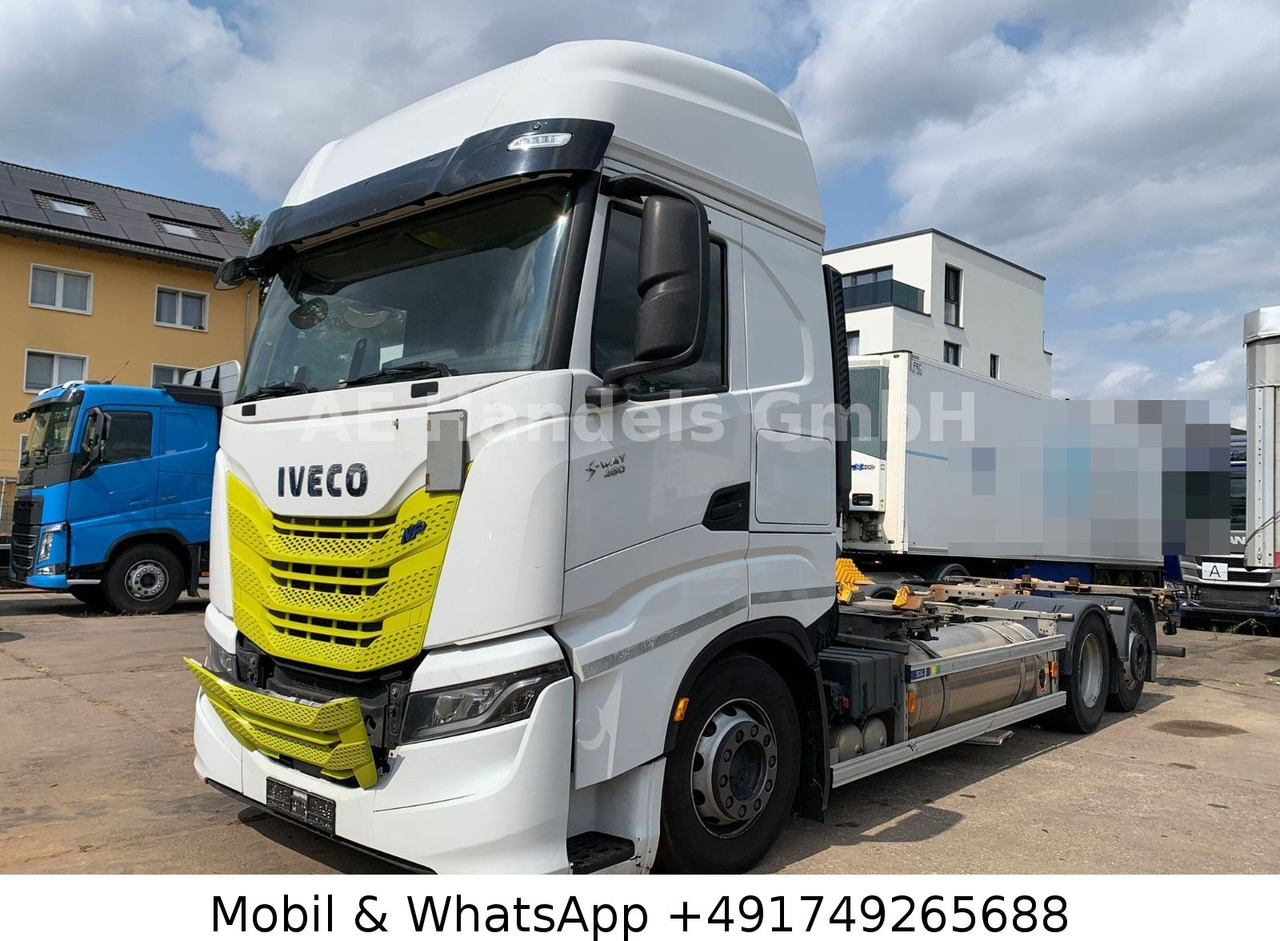 Iveco S-Way 460 LNG BDF 6x2 *Retarder/Lenk+Lift/AHK - Fahrgestell LKW: das Bild 4 Iveco S-Way 460 LNG BDF 6x2 *Retarder/Lenk+Lift/AHK - Fahrgestell LKW: das Bild 4
