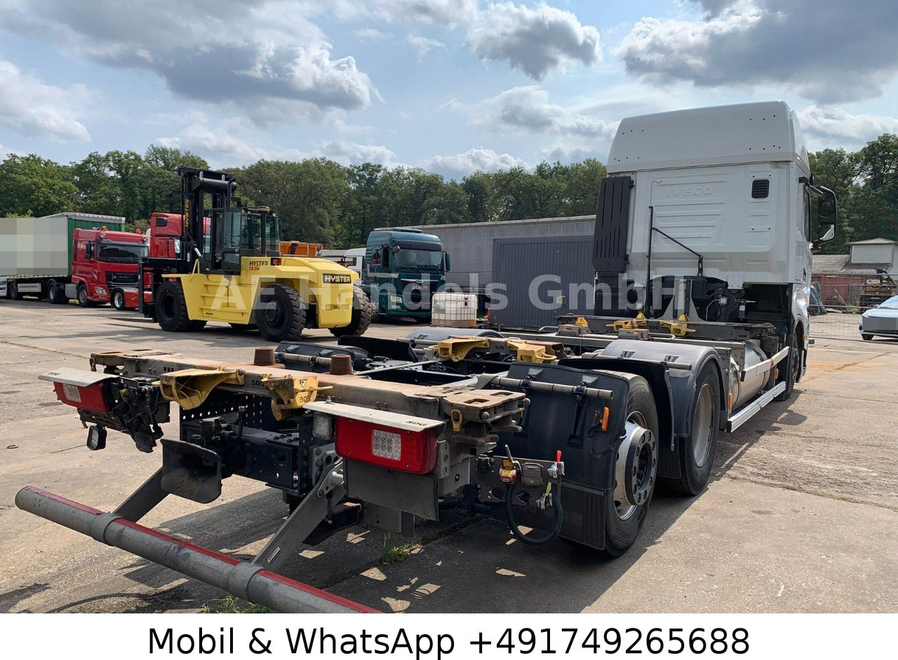 Iveco S-Way 460 LNG BDF 6x2 *Retarder/Lenk+Lift/AHK - Containerwagen/ Wechselfahrgestell LKW: das Bild 3 Iveco S-Way 460 LNG BDF 6x2 *Retarder/Lenk+Lift/AHK - Containerwagen/ Wechselfahrgestell LKW: das Bild 3