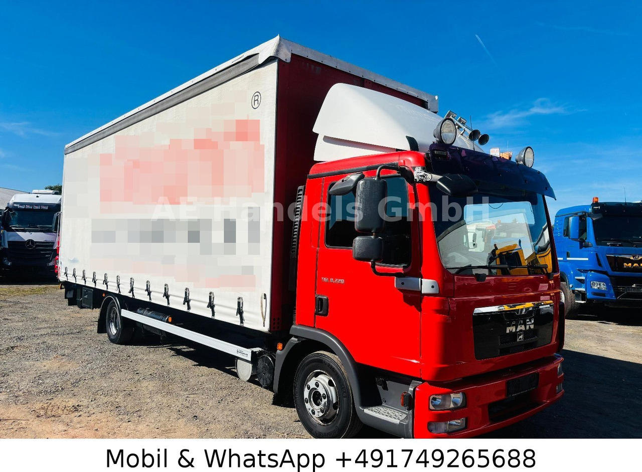 MAN TGL 8.220 C BL P+P 4x2*LBW/Tautliner/AHK/AirPipe - Planen Transporter: das Bild 1 MAN TGL 8.220 C BL P+P 4x2*LBW/Tautliner/AHK/AirPipe - Planen Transporter: das Bild 1