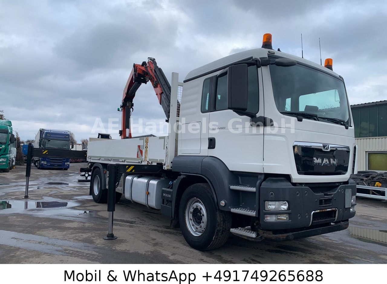 MAN TGS 18.480 M BB 4x2 | Palfinger PK 22002 EH - Pritsche LKW, Autokran: das Bild 2 MAN TGS 18.480 M BB 4x2 | Palfinger PK 22002 EH - Pritsche LKW, Autokran: das Bild 2