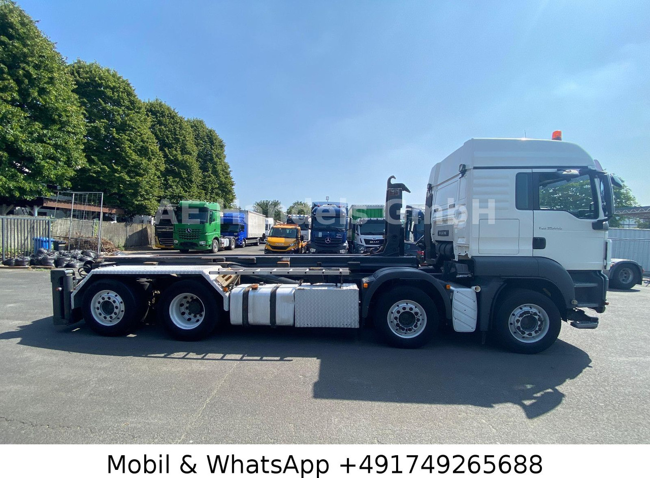 MAN TGS 35.440 XLX BL 8x2 Silo *Retarder/Lenk+Lift - Abrollkipper, Autokran: das Bild 2 MAN TGS 35.440 XLX BL 8x2 Silo *Retarder/Lenk+Lift - Abrollkipper, Autokran: das Bild 2