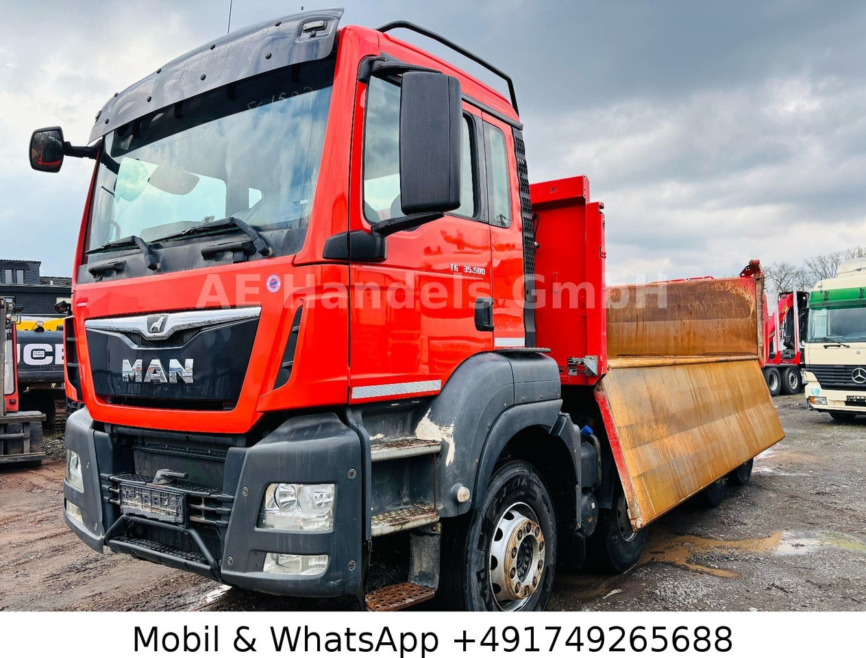 MAN TGS 35.500 M BB 8x4 *Intarder/Bordmatik/16m³/AP - Kipper: das Bild 2 MAN TGS 35.500 M BB 8x4 *Intarder/Bordmatik/16m³/AP - Kipper: das Bild 2