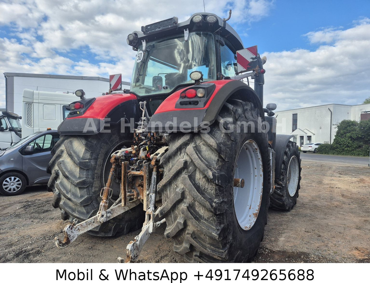 Massey Ferguson DVRT Exclusiv MF 8740 *6.100Std/Straßenzulassung - Traktor: das Bild 5 Massey Ferguson DVRT Exclusiv MF 8740 *6.100Std/Straßenzulassung - Traktor: das Bild 5