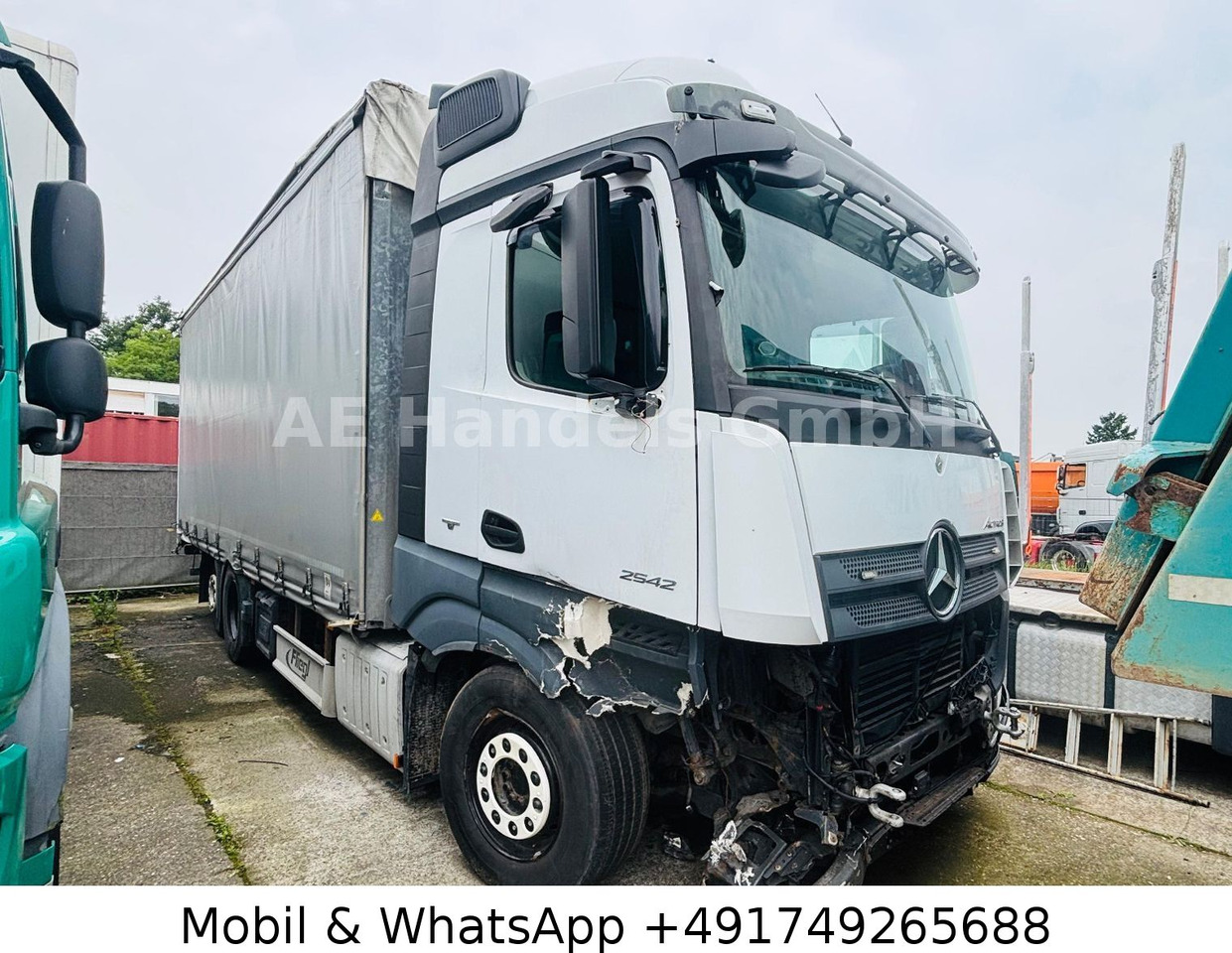 Mercedes-Benz Actros IV 2642 L LL 6x2*Retarder/Standklima/Lift - Plane LKW: das Bild 1 Mercedes-Benz Actros IV 2642 L LL 6x2*Retarder/Standklima/Lift - Plane LKW: das Bild 1