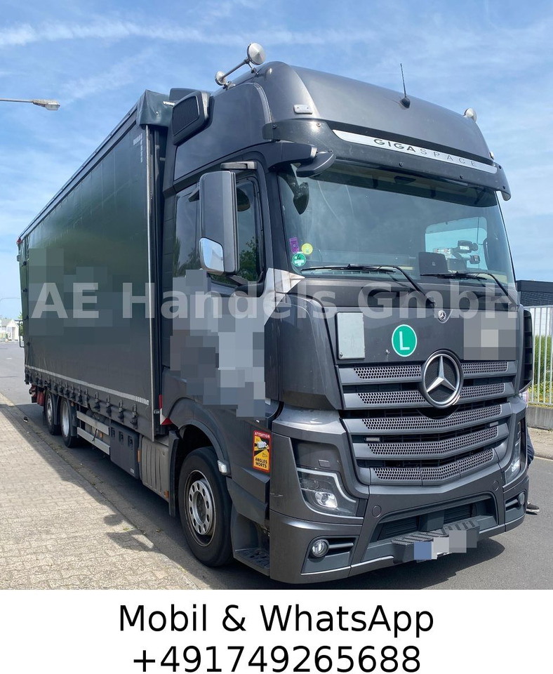 Mercedes-Benz Actros V 2540 L *Hubdach/Lenk+Lift/LBW-2,8m - Plane LKW: das Bild 1 Mercedes-Benz Actros V 2540 L *Hubdach/Lenk+Lift/LBW-2,8m - Plane LKW: das Bild 1