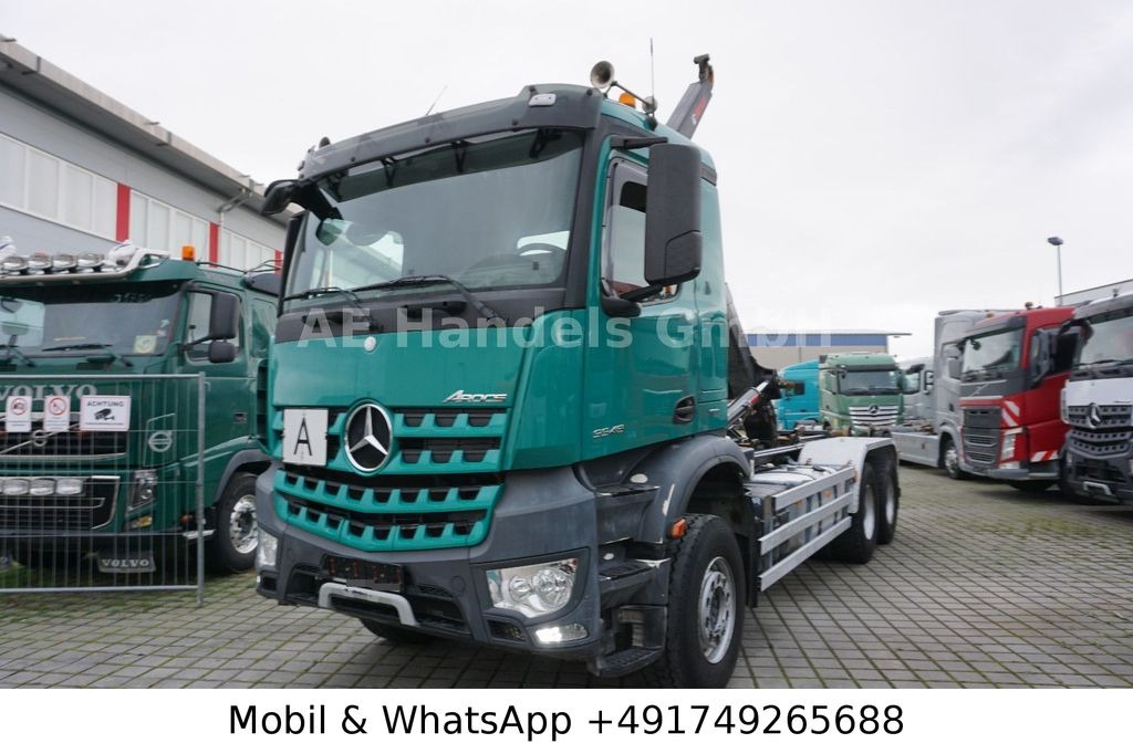 Abrollkipper Mercedes-Benz Arocs IV 3348 M BB 6x4 Hiab-XR-21-S-56 *Retarder: das Bild 7