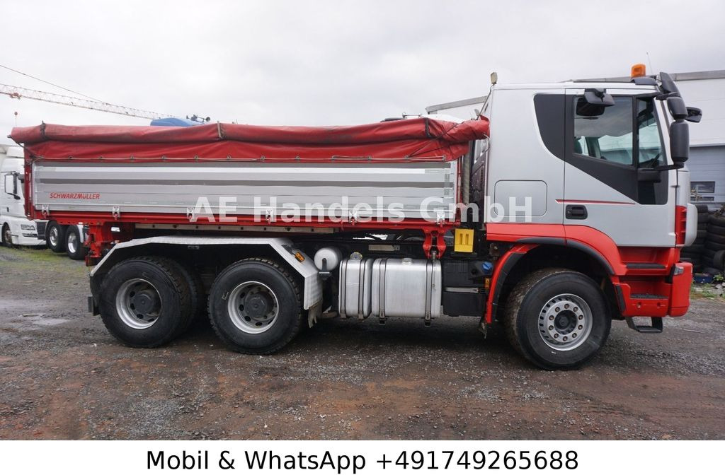 Iveco Trakker 500 BL 6x4 *Retarder/11m³/Wechselkipper  – Finanzierungsleasing Iveco Trakker 500 BL 6x4 *Retarder/11m³/Wechselkipper: das Bild 7