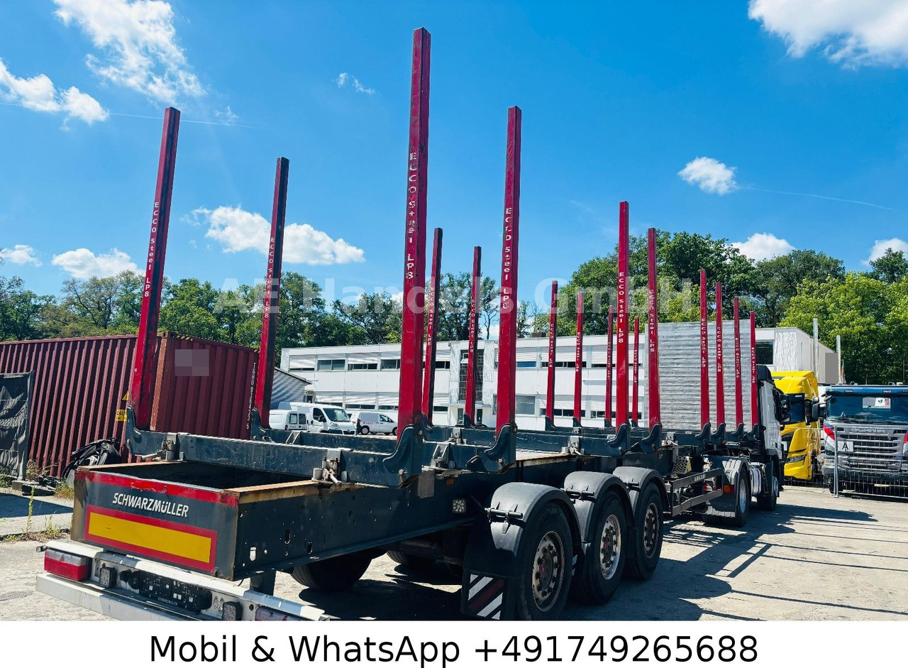 Schwarzmüller S1 Y-Serie Lang-Holz *8x Rungen/Liftachse/Alcoa - Holzauflieger: das Bild 2 Schwarzmüller S1 Y-Serie Lang-Holz *8x Rungen/Liftachse/Alcoa - Holzauflieger: das Bild 2