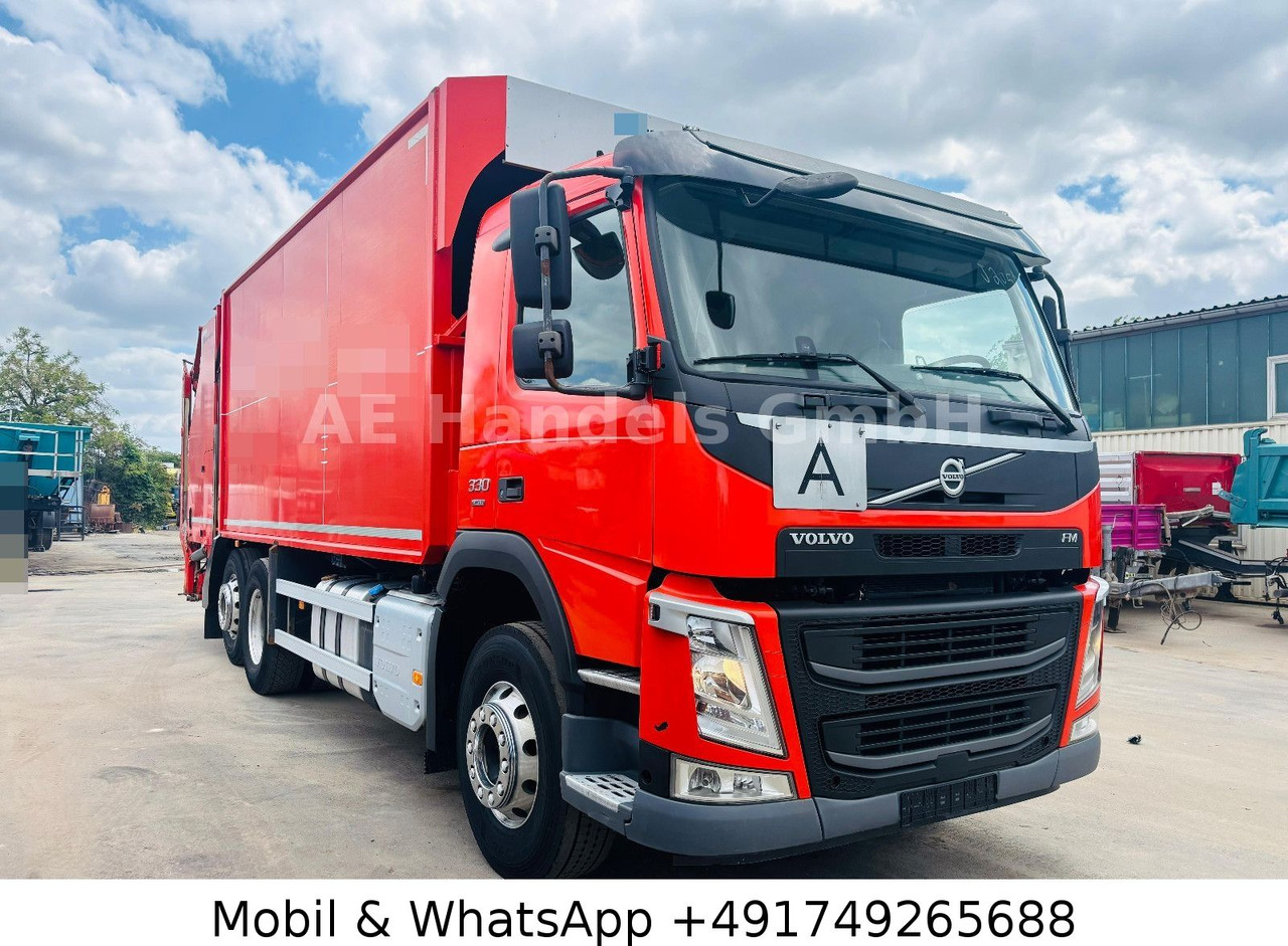 Volvo FM 330 VAN SCHIJNDEL VSAII-2625 / Eurocontainer - Müllwagen: das Bild 1 Volvo FM 330 VAN SCHIJNDEL VSAII-2625 / Eurocontainer - Müllwagen: das Bild 1