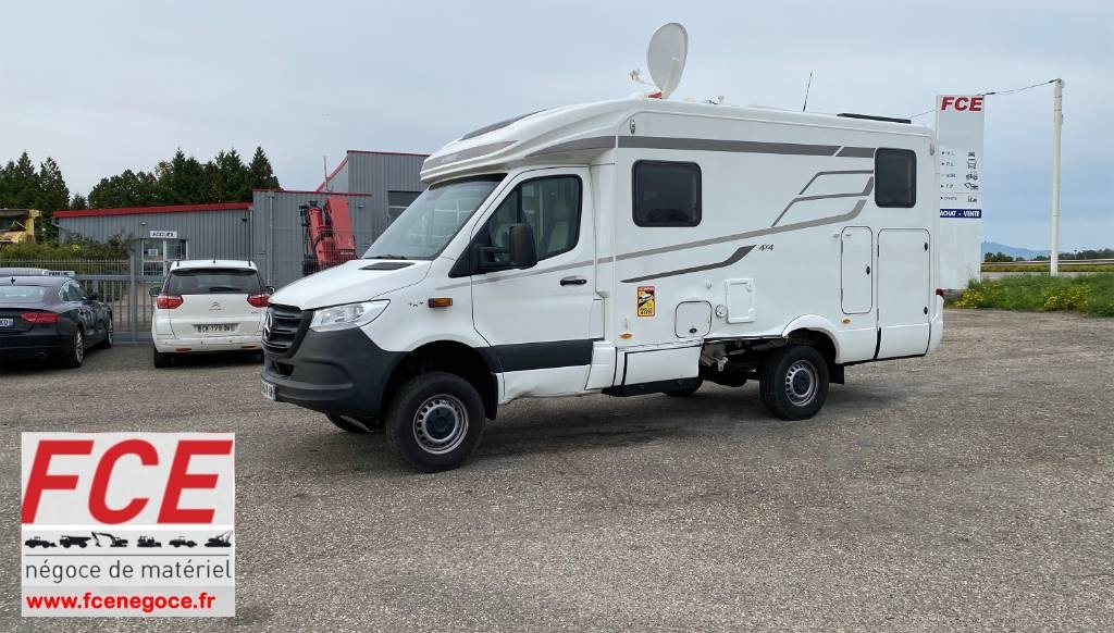Hymer ML-T 570 -Mercedes 419 CDI 190 4x4 1er Main - Teilintegriertes Wohnmobil: das Bild 1 Hymer ML-T 570 -Mercedes 419 CDI 190 4x4 1er Main - Teilintegriertes Wohnmobil: das Bild 1