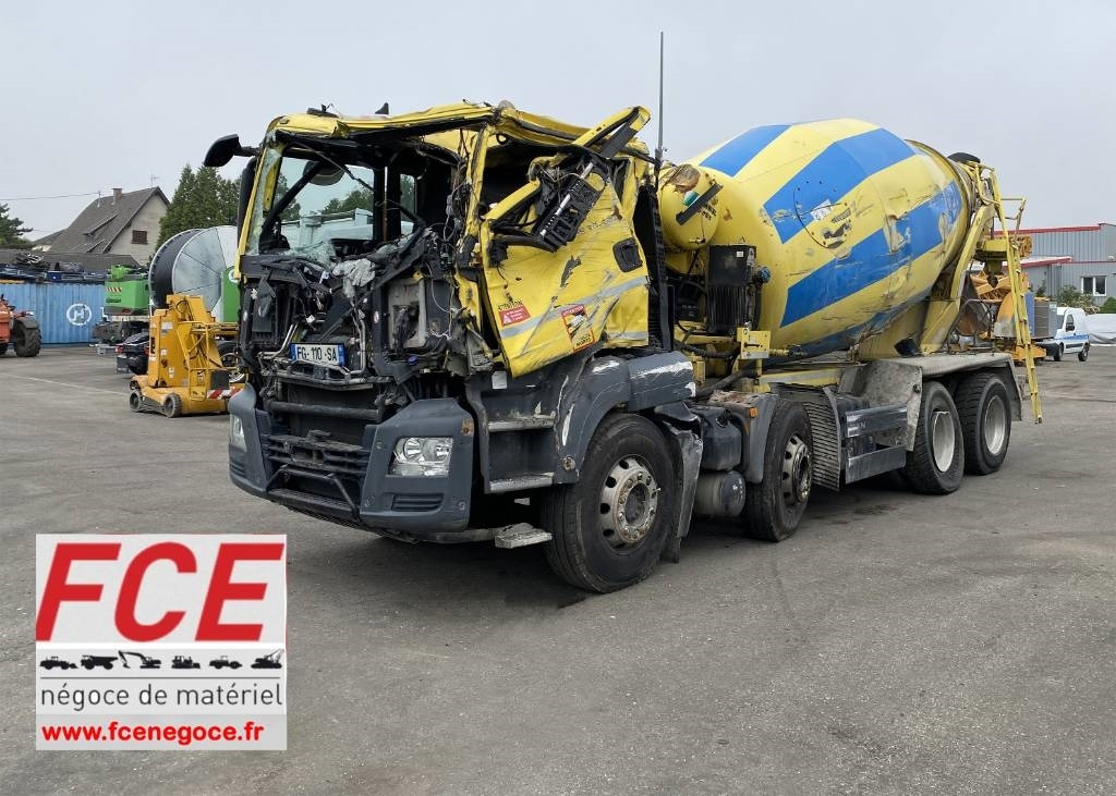 MAN MAN TGS 32-420 / STETTER AM-UltraEco endommagé - Fahrmischer: das Bild 1 MAN MAN TGS 32-420 / STETTER AM-UltraEco endommagé - Fahrmischer: das Bild 1