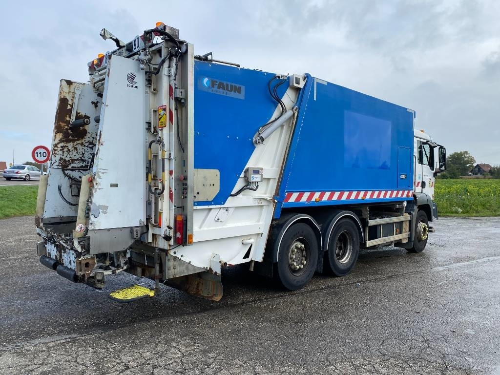 MAN TGS 26.360-6x2 FAUN VR5Z/ZÖLLER endommagé - Müllwagen: das Bild 5 MAN TGS 26.360-6x2 FAUN VR5Z/ZÖLLER endommagé - Müllwagen: das Bild 5
