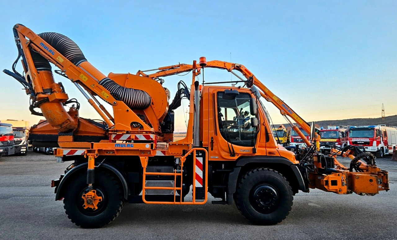 LKW, Zustand - NEU Unimog U500 Euro5 MULAG MKM700 Triomäher: das Bild 10