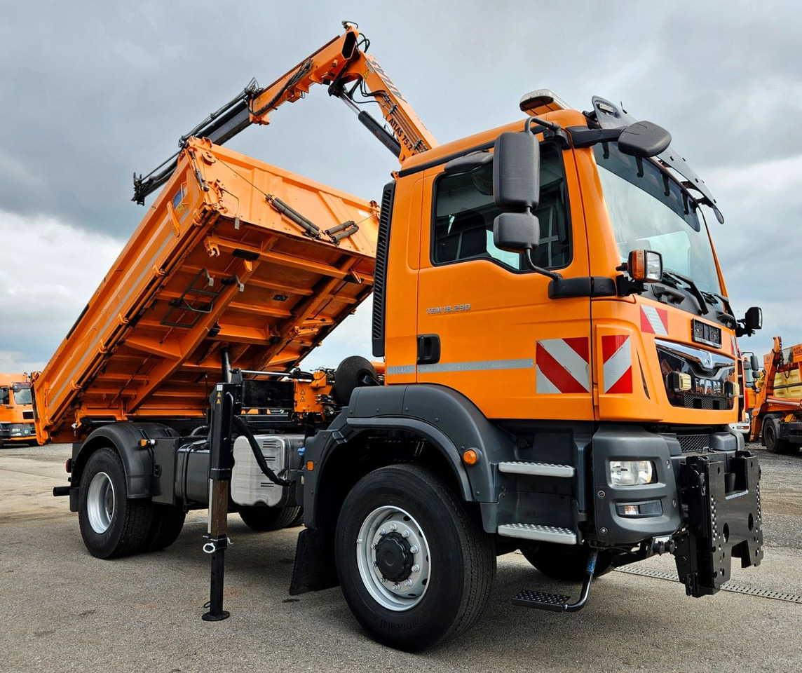 MAN TGM 18.290 4x4 Atlas 75.2 Kran Funk Euro6 - Kipper, Autokran: das Bild 1 MAN TGM 18.290 4x4 Atlas 75.2 Kran Funk Euro6 - Kipper, Autokran: das Bild 1
