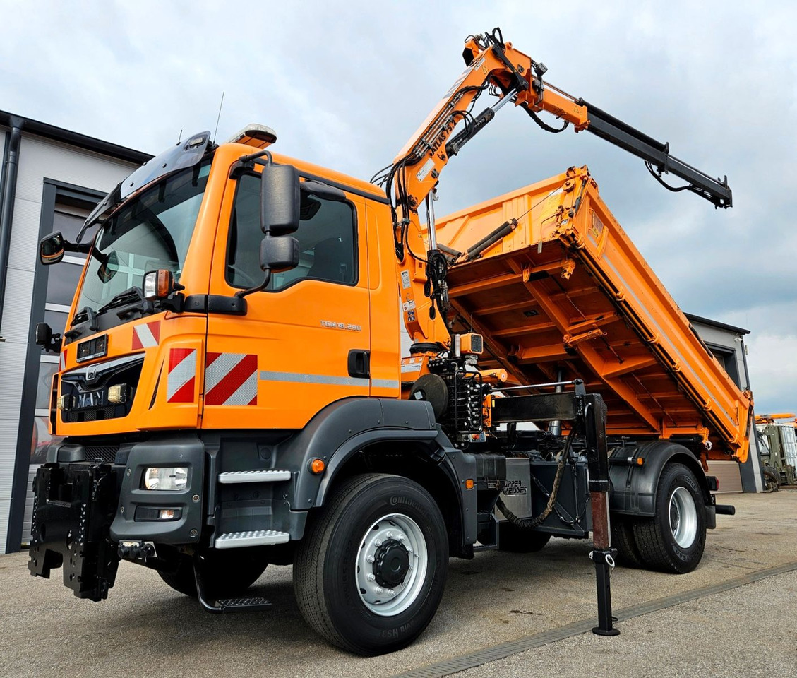 MAN TGM 18.290 4x4 Atlas 75.2 Kran Funk Euro6 - Kipper, Autokran: das Bild 5 MAN TGM 18.290 4x4 Atlas 75.2 Kran Funk Euro6 - Kipper, Autokran: das Bild 5