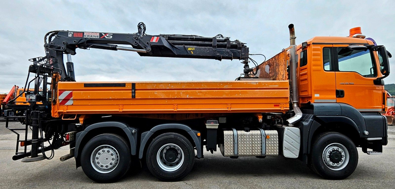 MAN TGS 28.360 6x4-4 HIAB 144E-4 Kran Euro5 - Kipper, Autokran: das Bild 2 MAN TGS 28.360 6x4-4 HIAB 144E-4 Kran Euro5 - Kipper, Autokran: das Bild 2