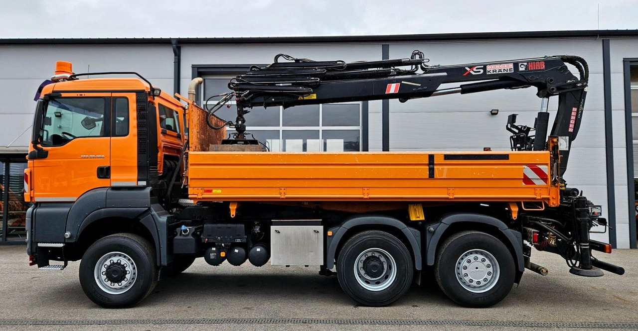 MAN TGS 28.360 6x4-4 HIAB 144E-4 Kran Euro5 - Kipper, Autokran: das Bild 5 MAN TGS 28.360 6x4-4 HIAB 144E-4 Kran Euro5 - Kipper, Autokran: das Bild 5